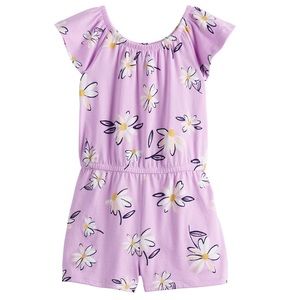 Baby Girl’s purple romper